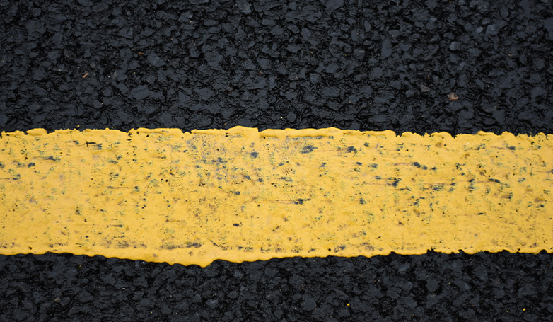 laying asphalt in the winter