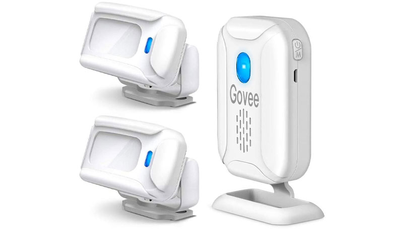 Govee Home Security Driveway Alarm - White color