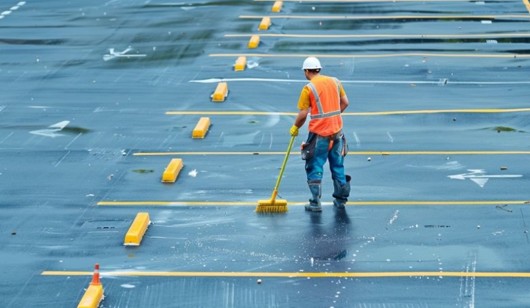 Parking Lot Cleaning - 8 Steps to Spotless Splendor
