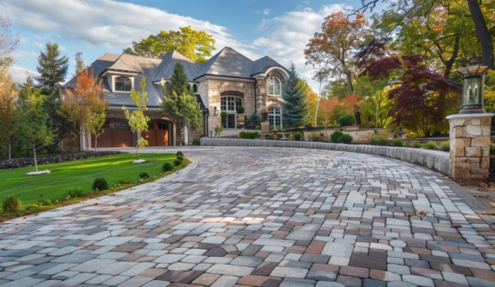 Half Circle Driveway - 30 Cutting-Edge Design Ideas